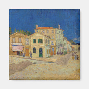 Imán Vincent van Gogh - La Casa Amarilla / La Calle