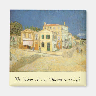 Imán Vincent van Gogh - La Casa Amarilla (La Calle)
