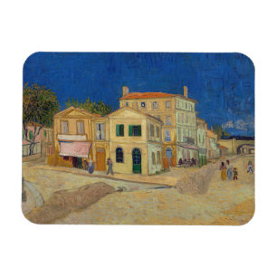 Imán Vincent van Gogh - La Casa Amarilla / La Calle