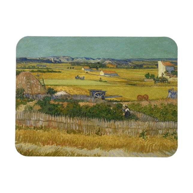 Imán Vincent Van Gogh, La Cosecha, De Oogst (Horizontal)