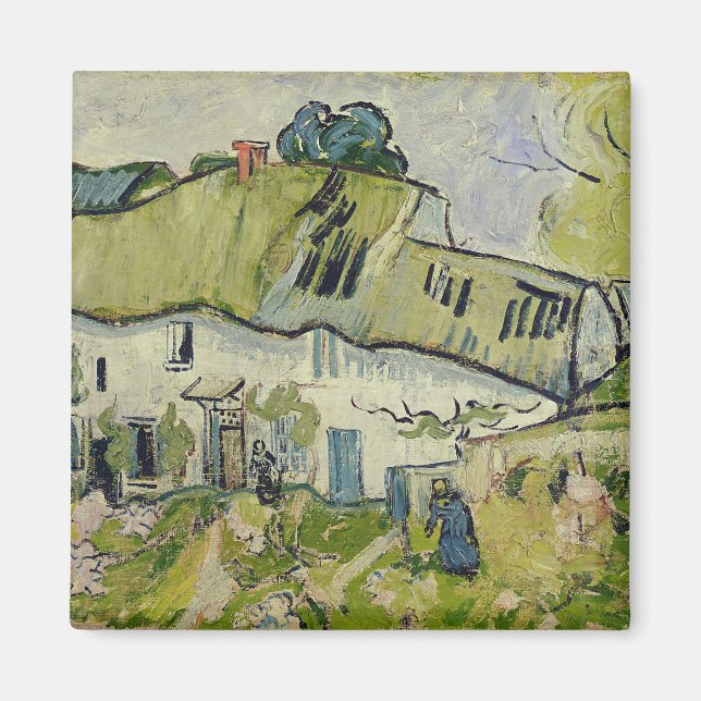 Imán Vincent van Gogh | La granja en verano, 1890 (Frente)