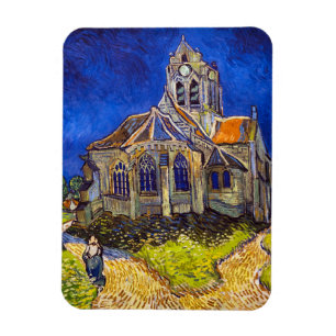 Imán Vincent van Gogh - La Iglesia de Auvers