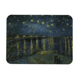 Imán Vincent Van Gogh, La noche estrellada sobre el Ród