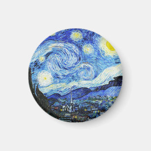 Imán Vincent Van Gogh, La pintura La noche estrellada