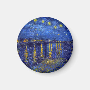 Imán Vincent Van Gogh, La pintura La noche estrellada
