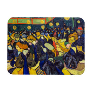 Imán Vincent van Gogh - La sala de baile en Arlés