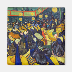 Imán Vincent van Gogh - La sala de baile en Arlés