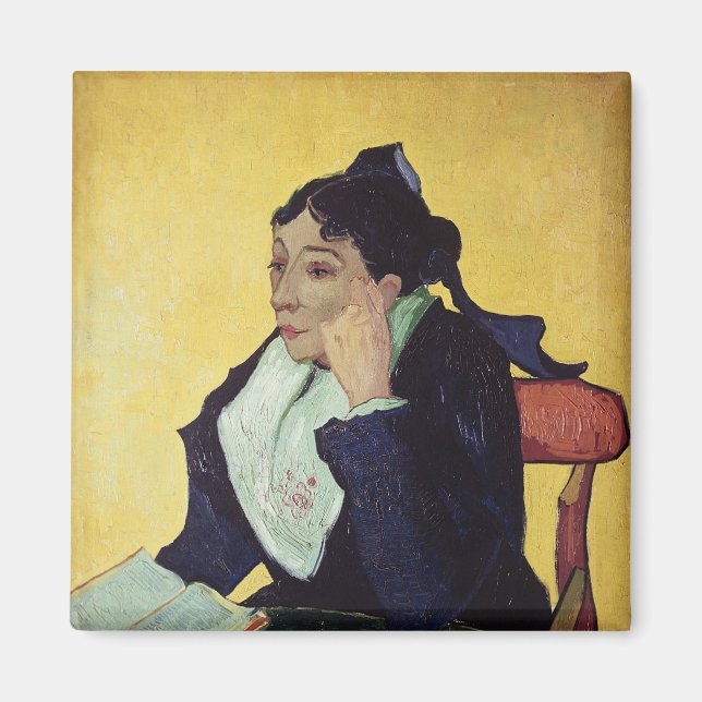 Imán Vincent van Gogh | L'Arlesienne 1888 (Frente)