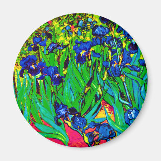 Imán Vincent Van Gogh - Lirios - Amante de las Flores A
