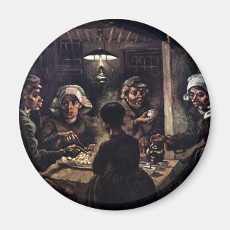 Imán Vincent Van Gogh - Los comedores de patatas Arte F