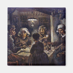 Imán Vincent Van Gogh Los comedores de patatas Arte Fin