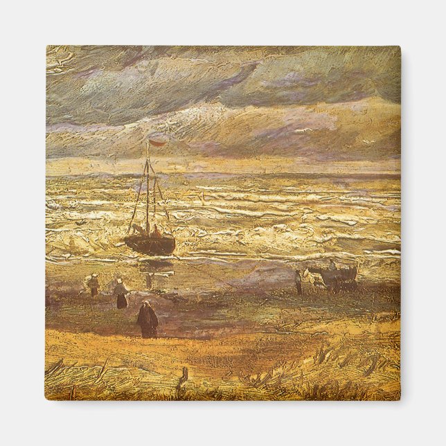 Imán Vincent van Gogh - Mar de Scheveningen (Frente)