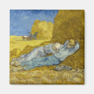 Imán Vincent Van Gogh - Mediodía, Descanso del trabajo