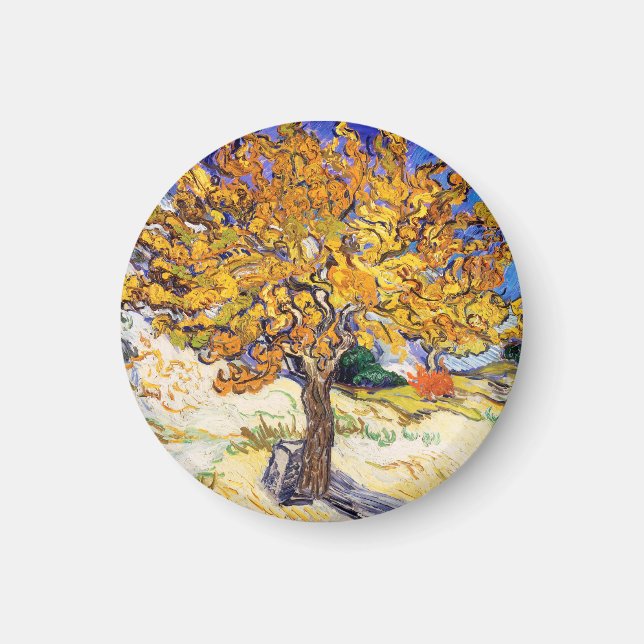 Imán Vincent Van Gogh Morera Arte Refinado (Frente)