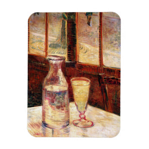 Imán Vincent Van Gogh - Naturaleza muerta con absenta