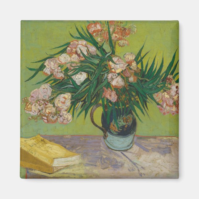 Imán Vincent Van Gogh | Oleanders (Frente)
