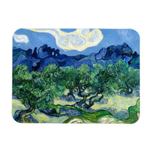 Imán Vincent Van Gogh, Olivos con los Alpilles
