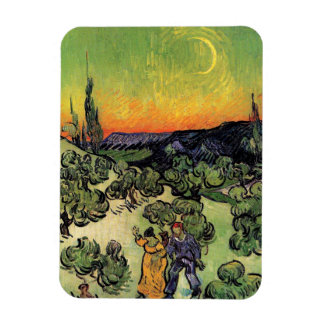 Imán Vincent Van Gogh - Paisaje con Pareja Arte Fino