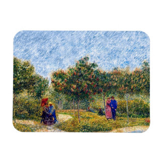 Imán Vincent Van Gogh - Parejas cortejándose en el parq