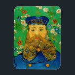 Imán Vincent Van Gogh - Postman Joseph Roulin<br><div class="desc">Retrato del Postman Joseph Roulin / Joseph-Etienne Roulin,  le postier - Vincent Van Gogh,  abril de 1889</div>