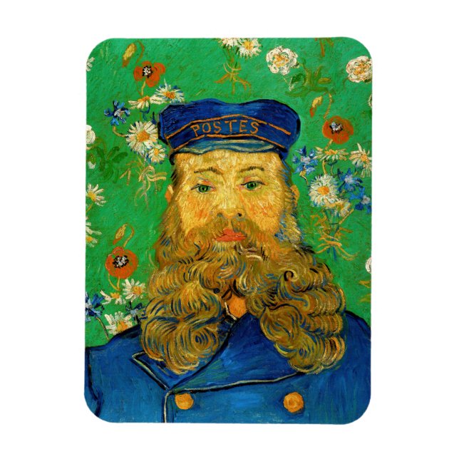 Imán Vincent Van Gogh - Postman Joseph Roulin (Vertical)