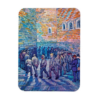 Imán Vincent Van Gogh - Prisioneros dando una vuelta