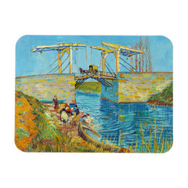 Imán Vincent van Gogh - Puente Langlois en Arles #1