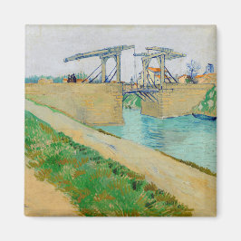 Imán Vincent van Gogh - Puente Langlois en Arles #2