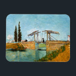 Imán Vincent van Gogh - Puente Langlois en Arles #3<br><div class="desc">El puente Langlois en Arles - Vincent van Gogh,  Oil on Canvas,  1888,  Arles</div>
