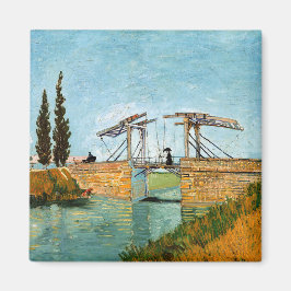 Imán Vincent van Gogh - Puente Langlois en Arles #3