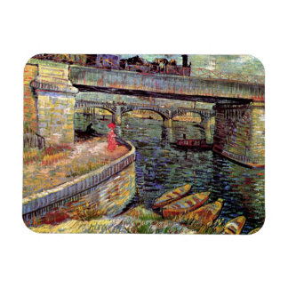 Imán Vincent van Gogh - puentes a través del Sena