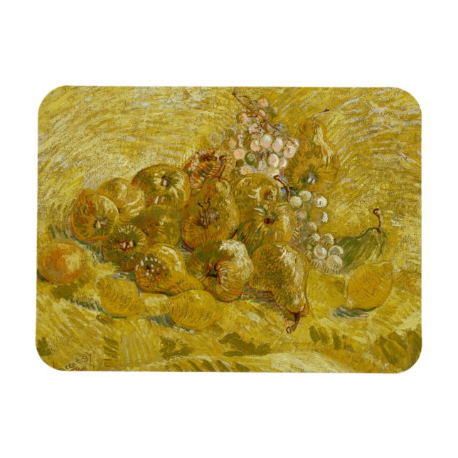 Imán Vincent van Gogh - Quinces, Lemones, Pears (Horizontal)