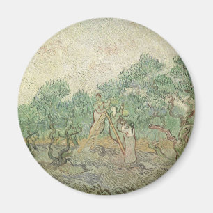 Imán Vincent van Gogh - Recolección de aceitunas