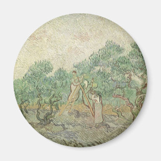 Imán Vincent van Gogh - Recolección de aceitunas