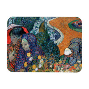 Imán Vincent Van Gogh - Recuerdo del Jardín en Etten
