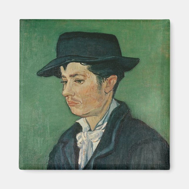 Imán Vincent van Gogh | Retrato de Armand Roulin, 1888 (Frente)