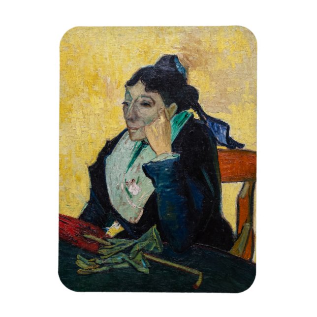 Imán Vincent Van Gogh - Retrato de Madame Ginoux (Vertical)