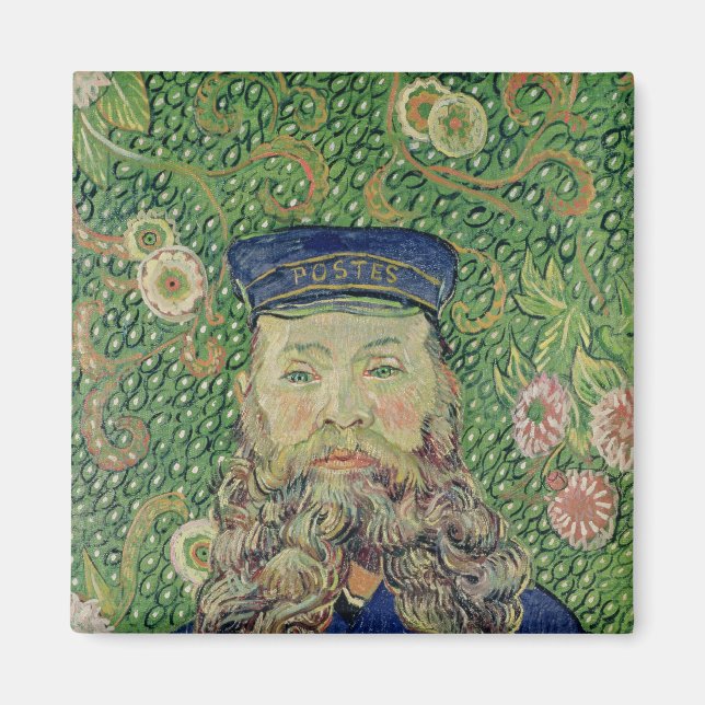 Imán Vincent van Gogh | Retrato del Postman (Frente)