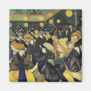 Imán Vincent van Gogh   Sala de baile en Arles, 1888