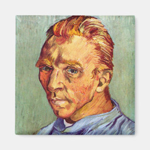 Imán Vincent Van Gogh se autorretrata sin arte barba