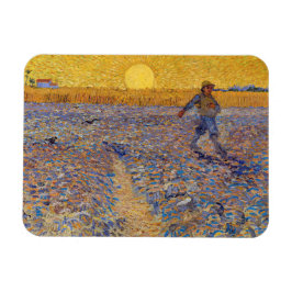 Imán Vincent van Gogh - Sower with Setting Sun