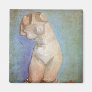 Imán Vincent van Gogh - Torso femenino con estatuilla d