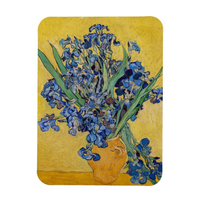 Imán Vincent van Gogh - Vase con irlandeses (Vertical)