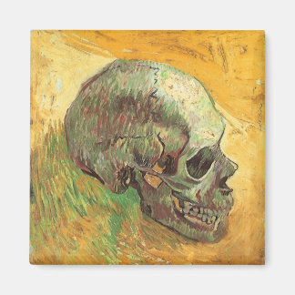 Imán Vincent van Gogh - Vida fija con cráneo