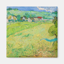 Vincent van Gogh - Vista de los vagones cerca de A