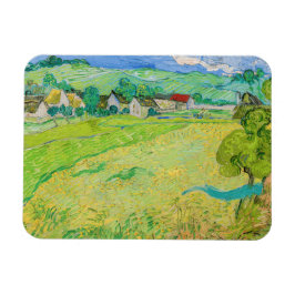 Imán Vincent van Gogh - Vista de los vagones cerca de A