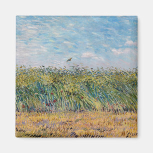 Imán Vincent van Gogh - Wheat Field with a Lark