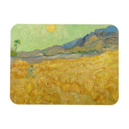 Imán Vincent van Gogh - Wheatfield con un pañal