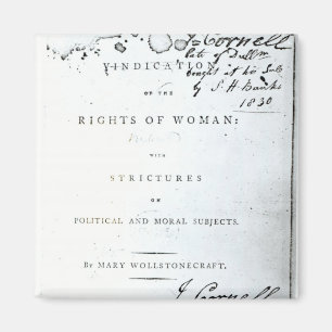 Imán Vindicación de los derechos de la mujer