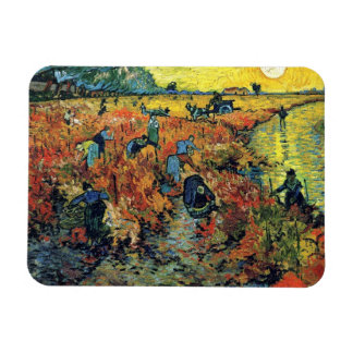 Imán Viñedo Rojo en Arlés de Vincent Van Gogh